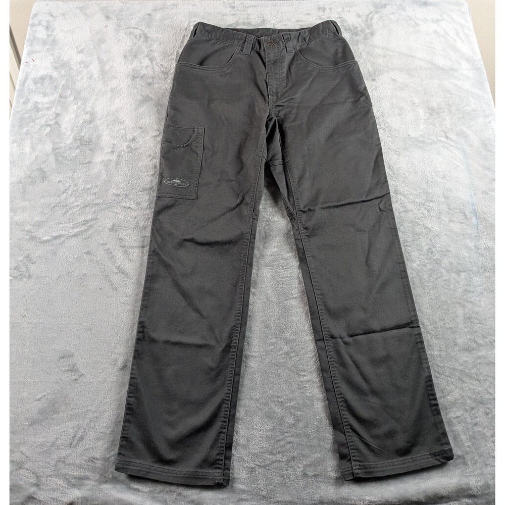 Arborwear Ground Flex Pants Mens 34x32 Gray Twill Stretch Utility Workwear